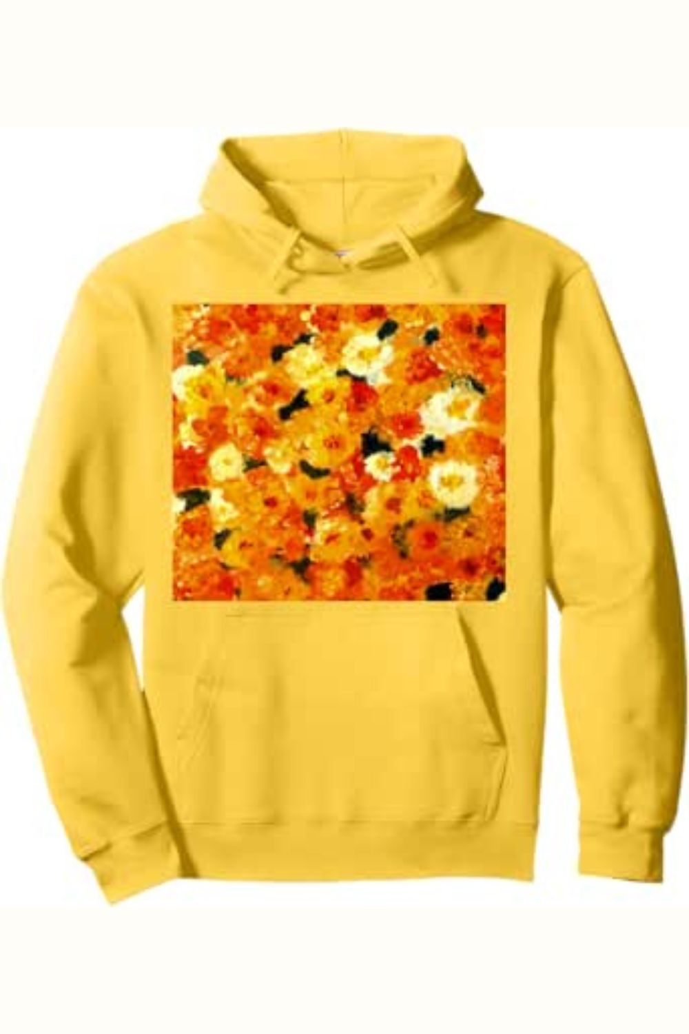 Nepalese Marigolds Pullover Hoodie | John Richard Hewitt Exclusive Design