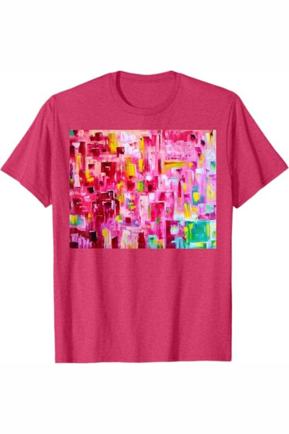 Abstract Pink Roses T-Shirt | John Richard Hewitt Exclusive Design